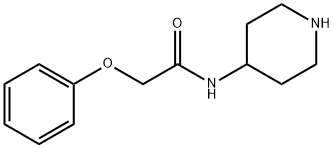 2-phenoxy-N-(piperidin-4-yl)acetamide Struktur