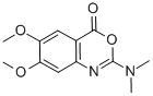 2-(dimethylamino)-6,7-dimethoxy-4H-3,1-benzoxazin-4-one Struktur