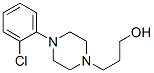 3-[4-(2-chlorophenyl)piperazin-1-yl]propan-1-ol Struktur