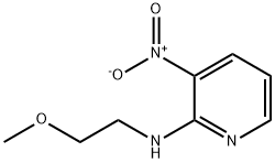 N-(2-methoxyethyl)-3-nitropyridin-2-amine Struktur