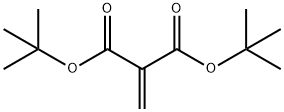 Propanedioic acid, 2-Methylene-, 1,3-bis(1,1-diMethylethyl) ester Struktur