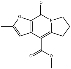 METHYL 2-METHYL-8-OXO-5,6,7,8-TETRAHYDRO-1-OXA-7A-AZAINDACENE-4-CARBOXYLATE Struktur