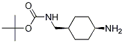 cis-4-(Boc-aMinoMethyl)cyclohexylaMine Struktur