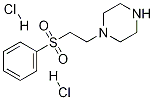 1-(2-BENZENESULFONYL-ETHYL)PIPERAZINE 2HCL Struktur