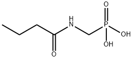 Phosphonic  acid,  [[(1-oxobutyl)amino]methyl]-  (9CI) Struktur