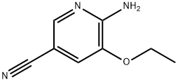 3-Pyridinecarbonitrile,  6-amino-5-ethoxy- Struktur