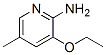 2-Pyridinamine,  3-ethoxy-5-methyl- Struktur