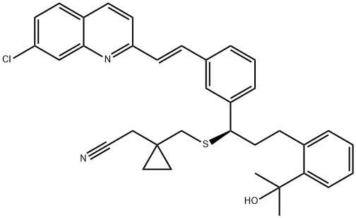 Montelukast Cyclopropaneacetonitrile