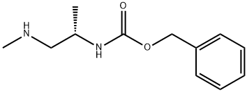 (S)-benzyl 1-(MethylaMino)propan-2-ylcarbaMate Struktur