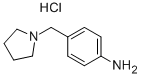 4-(PYRROLIDIN-1-YLMETHYL)ANILINE HYDROCHLORIDE Struktur