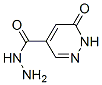 6-oxo-1,6-dihydropyridazine-4-carboxylic hydrazide Struktur