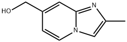 IMidazo[1,2-a]pyridine-7-Methanol, 2-Methyl- Struktur