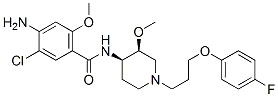 (-)-Cisapride Struktur