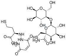 N-maleamide homocysteine thiolactome amide Struktur