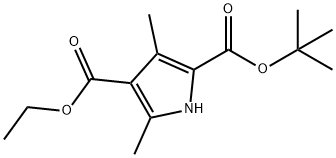 3,5-Dimethylpyrrole-2,4-dicarboxylic acid 2-t-butyl ester-4-ethyl ester