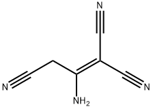 2-AMINO-1-PROPENE-1,1,3-TRICARBONITRILE Struktur