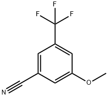 3-Methoxy-5-trifluroMethyl benzonitrile Struktur