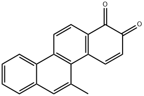 5-Methylchrysene-1,2-dione Struktur