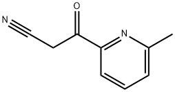 3-(6-METHYLPYRIDIN-2-YL)-3-OXOPROPANENITRILE Struktur