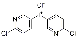 bis(6-chloropyridin-3-yl)iodonium chloride Struktur