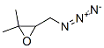Oxirane,  3-(azidomethyl)-2,2-dimethyl- Struktur