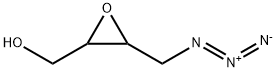 2-Oxiranemethanol,  3-(azidomethyl)- Struktur