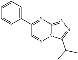 4-phenyl-9-propan-2-yl-1,2,5,7,8-pentazabicyclo[4.3.0]nona-2,4,6,8-tet raene Struktur