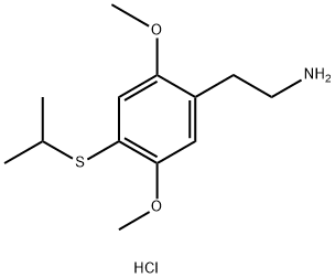 2,5-DiMethoxy-4-(isopropylthio)phenethylaMine Hydrochloride Struktur