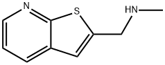 N-METHYL-N-(THIENO[2,3-B]PYRIDIN-2-YLMETHYL)AMINE Struktur