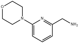 (6-MORPHOLINOPYRID-2-YL)METHYLAMINE Struktur