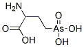 2-amino-4-arsonobutanoic acid Struktur