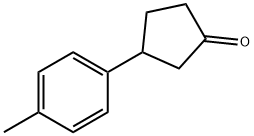 3-(4-METHYLPHENYL)CYCLOPENTANONE Struktur