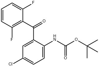 tert-butyl 4-chloro-2-(2,6-difluorobenzoyl)phenylcarbamate