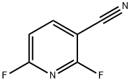 2,6-Difluoro-3-cyanopyridine Struktur