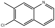 6-CHLORO-7-METHYLQUINOLINE Struktur