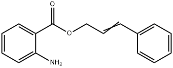 鄰氨基苯甲酸肉桂酯 結(jié)構(gòu)式