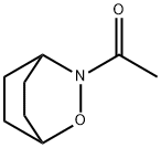 2-Oxa-3-azabicyclo[2.2.2]octane, 3-acetyl- (9CI) Struktur