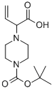 2-(4-BOC-PIPERAZIN-1-YL)-3-BUTENOIC ACID Struktur