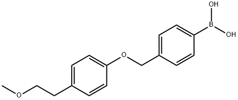 4-[(4'-(2-メトキシエチル)フェノキシ)メチル]フェニルボロン酸 price.