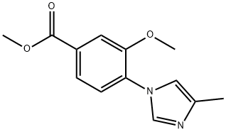 METHYL 3-METHOXY-4-(4-METHYL-1-IMIDAZOLYL)BENZOATE