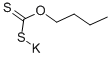 N-BUTYLXANTHIC ACID POTASSIUM SALT Struktur