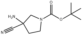 tert-butyl 3-aMino-3-cyanopyrrolidine-1-carboxylate