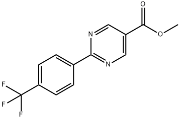 2-(4-TRIFLUOROMETHYLPHENYL)PYRIMIDINE-5-CARBOXYLICACIDMETHYL????