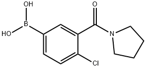 4-CHLORO-3-(PYRROLIDINE-1-CARBONYL)PHENYLBORONIC ACID price.