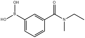 3-(ETHYL(METHYL)CARBAMOYL)PHENYLBORONIC ACID Struktur