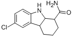 6-CHLORO-2,3,4,4A,9,9A-HEXAHYDRO-1H-CARBAZOLE-1-CARBOXAMIDE Struktur