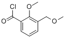 Benzoyl chloride, 2-methoxy-3-(methoxymethyl)- (9CI) Struktur