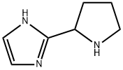 2-PYRROLIDIN-2-YL-1H-IMIDAZOLE Struktur