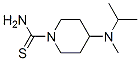 1-Piperidinecarbothioamide,  4-[methyl(1-methylethyl)amino]- Struktur