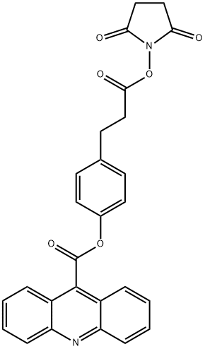 Desmethyl Acridinium NHS Ester Struktur